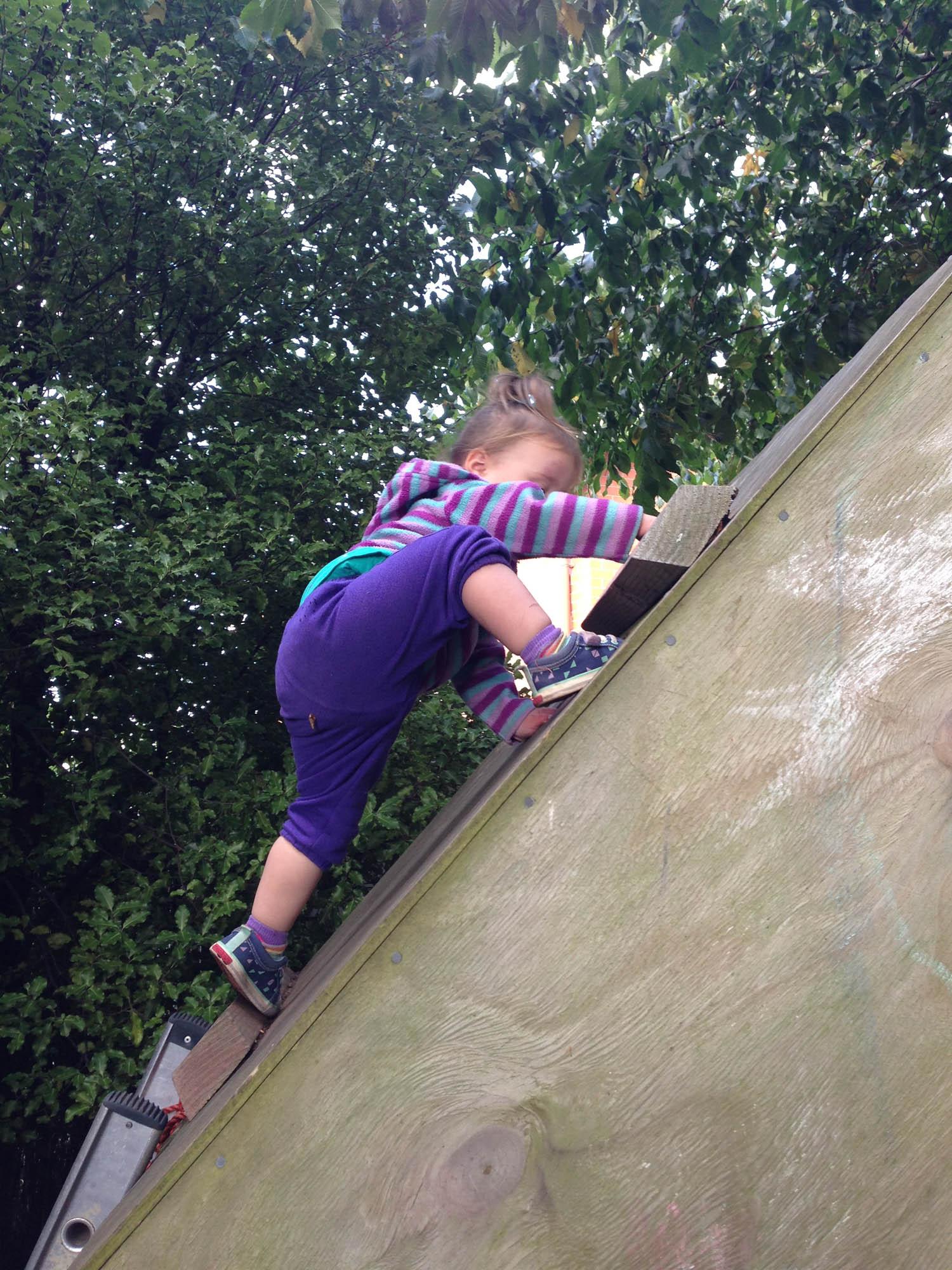 Child climbing